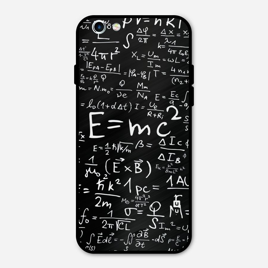Physics Equation Metal Back Case for iPhone 6 6s