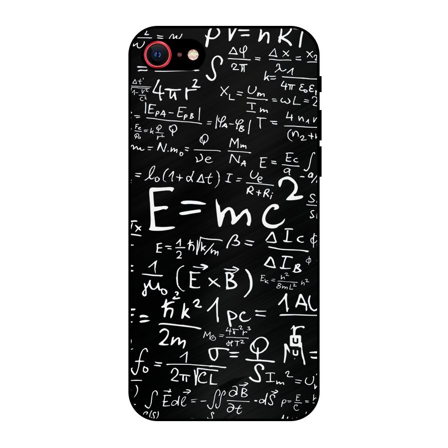 Physics Equation Metal Back Case for iPhone SE 2020