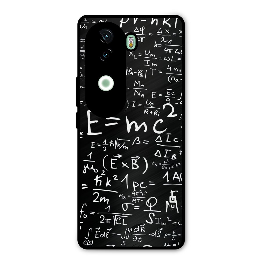 Physics Equation Metal Back Case for iQOO Z9s
