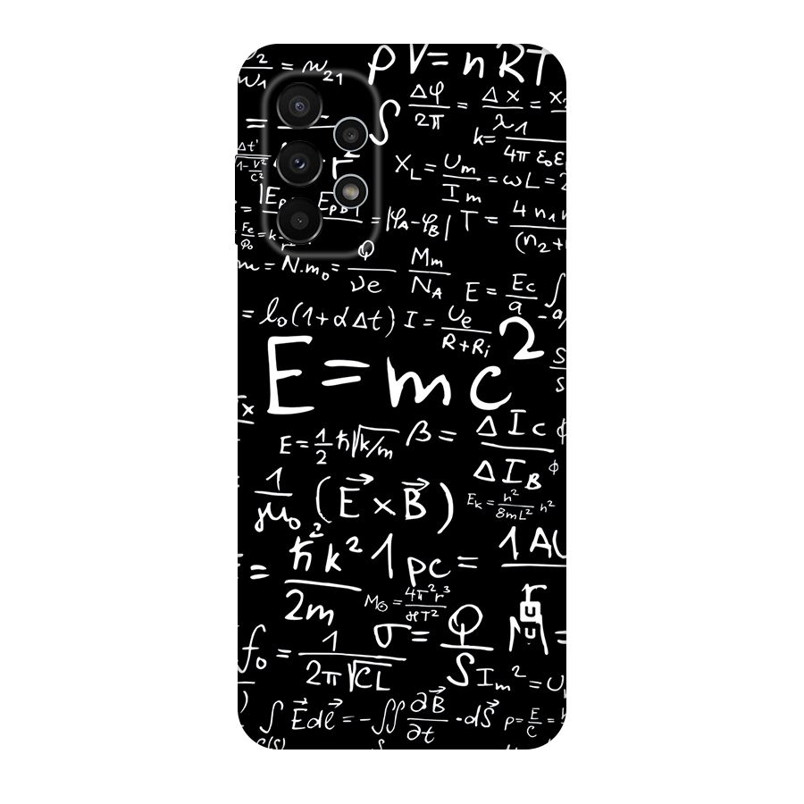 Physics Equation Original Polycarbonate Back Case for Galaxy A23