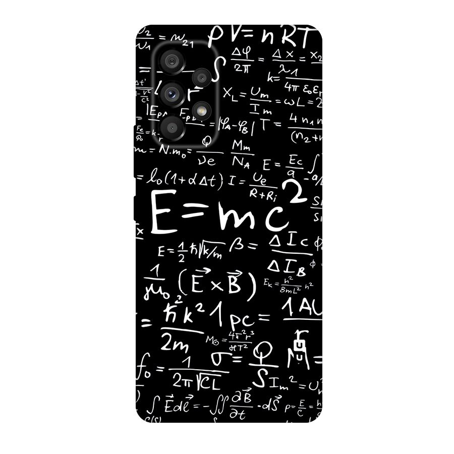 Physics Equation Original Polycarbonate Back Case for Galaxy A53 5G