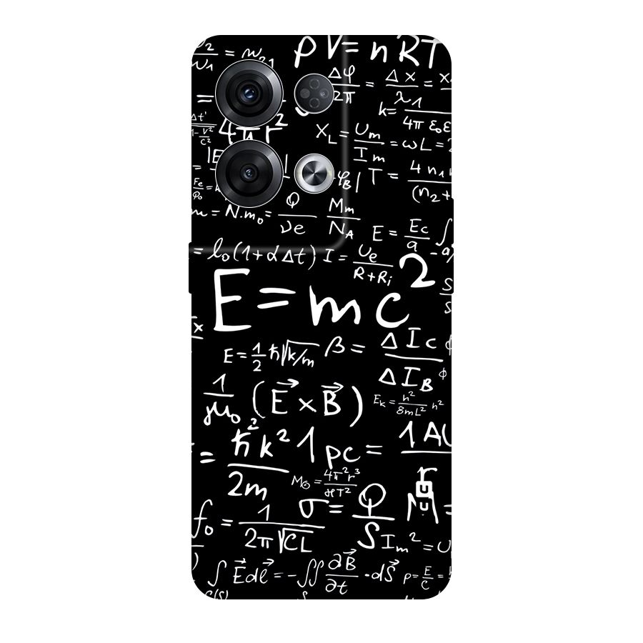 Physics Equation Original Polycarbonate Back Case for Oppo Reno8 Pro 5G