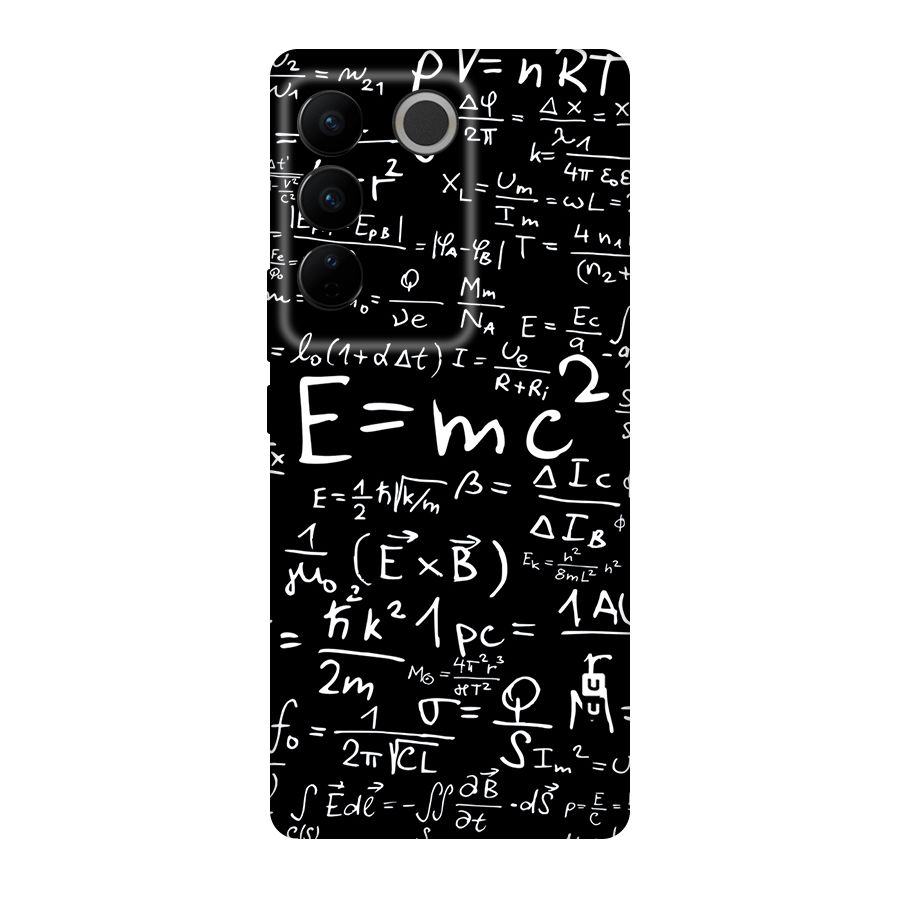 Physics Equation Original Polycarbonate Back Case for Vivo V27