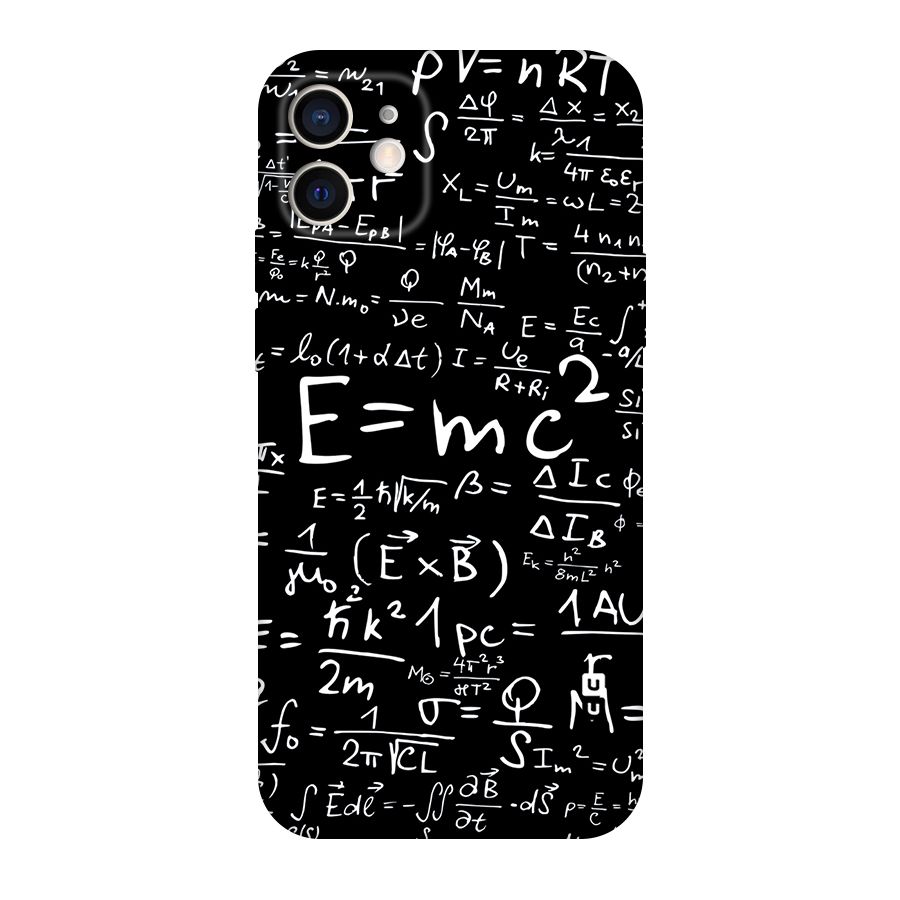 Physics Equation Original Polycarbonate Back Case for iPhone 12