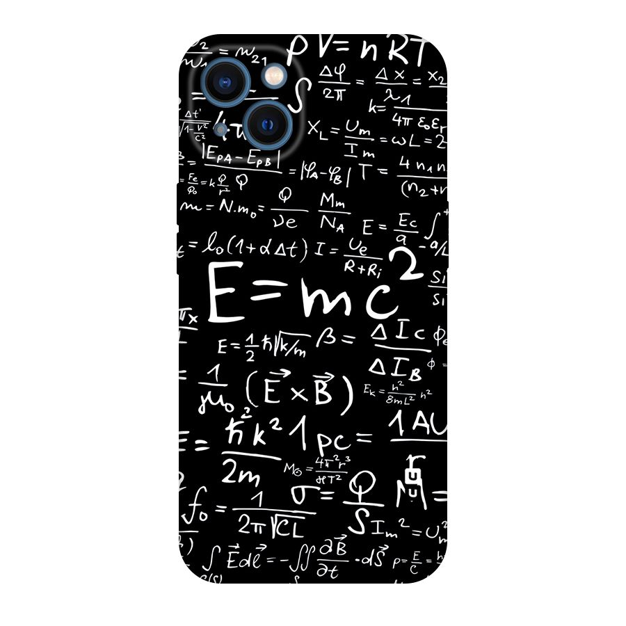 Physics Equation Original Polycarbonate Back Case for iPhone 13