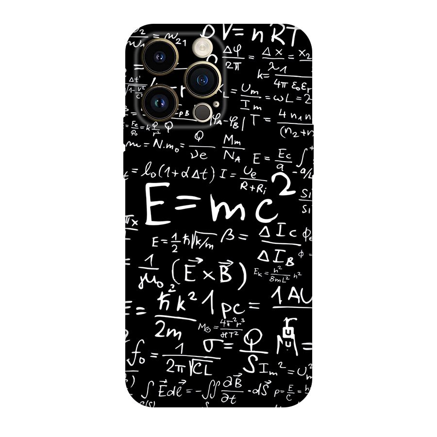 Physics Equation Original Polycarbonate Back Case for iPhone 14 Pro Max