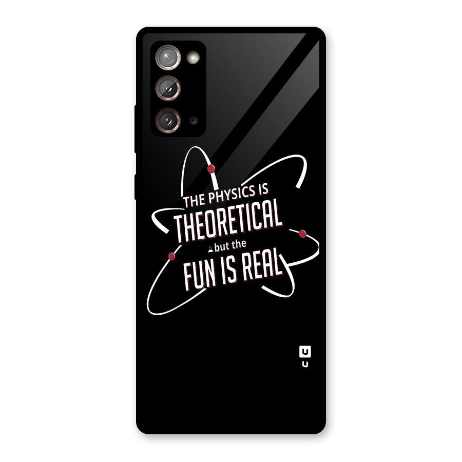 Physics Theoretical Fun Real Glass Back Case for Galaxy Note 20