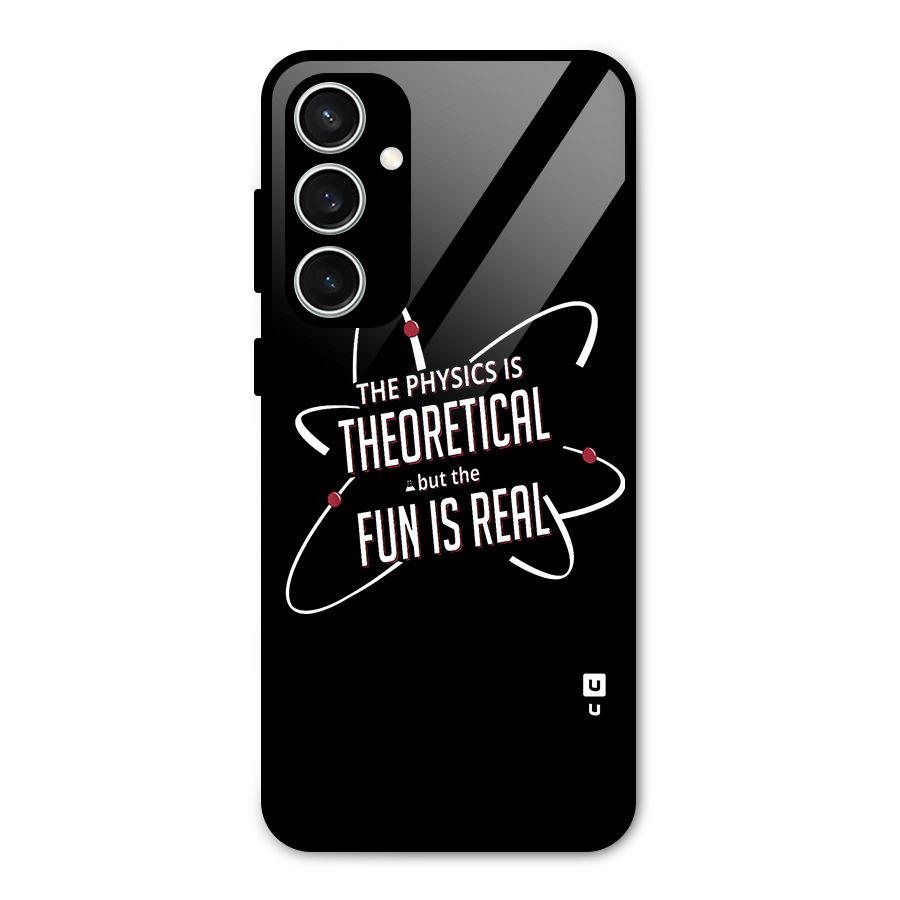 Physics Theoretical Fun Real Glass Back Case for Galaxy S23 FE