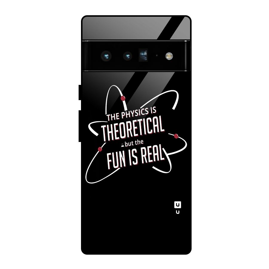 Physics Theoretical Fun Real Glass Back Case for Google Pixel 6 Pro