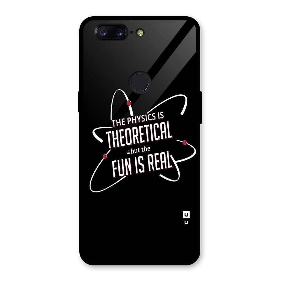 Physics Theoretical Fun Real Glass Back Case for OnePlus 5T