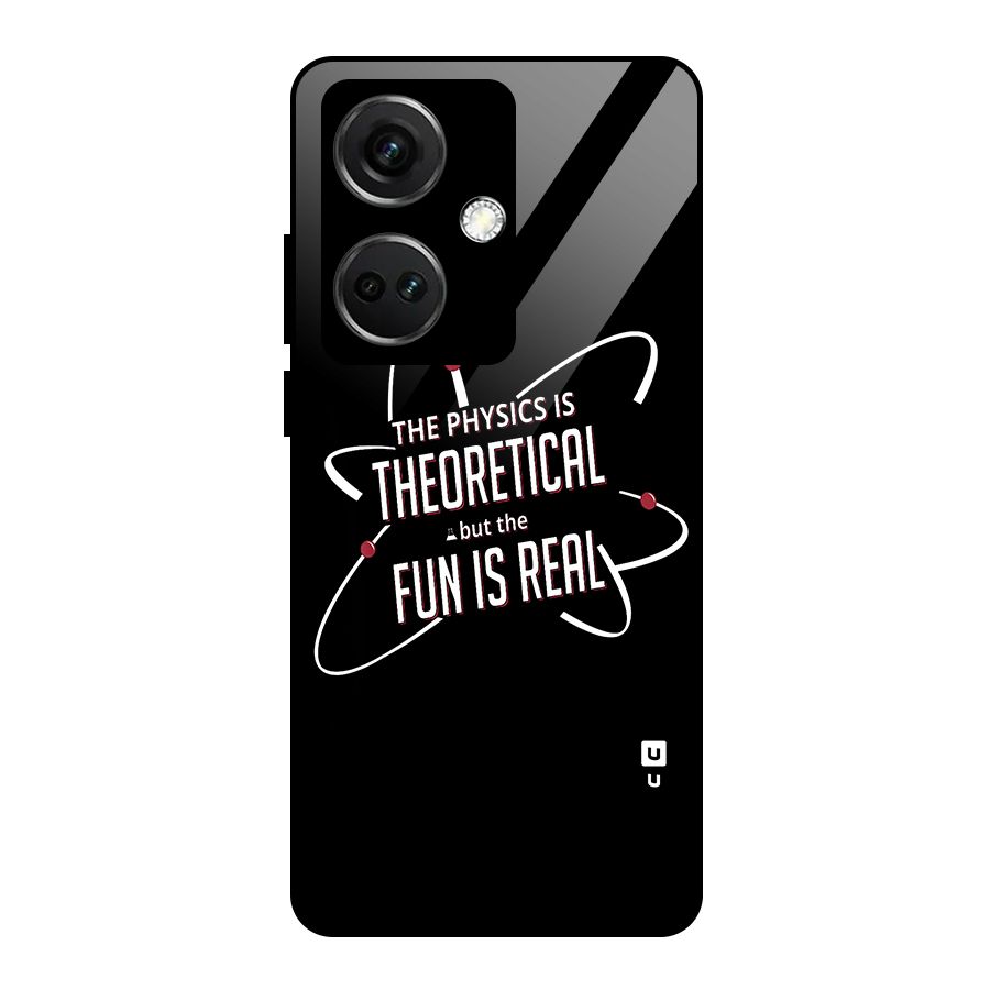 Physics Theoretical Fun Real Glass Back Case for OnePlus Nord CE 3 5G