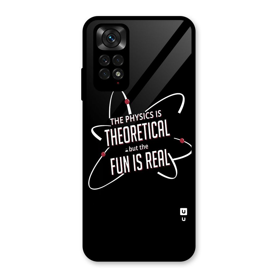 Physics Theoretical Fun Real Glass Back Case for Redmi Note 11S