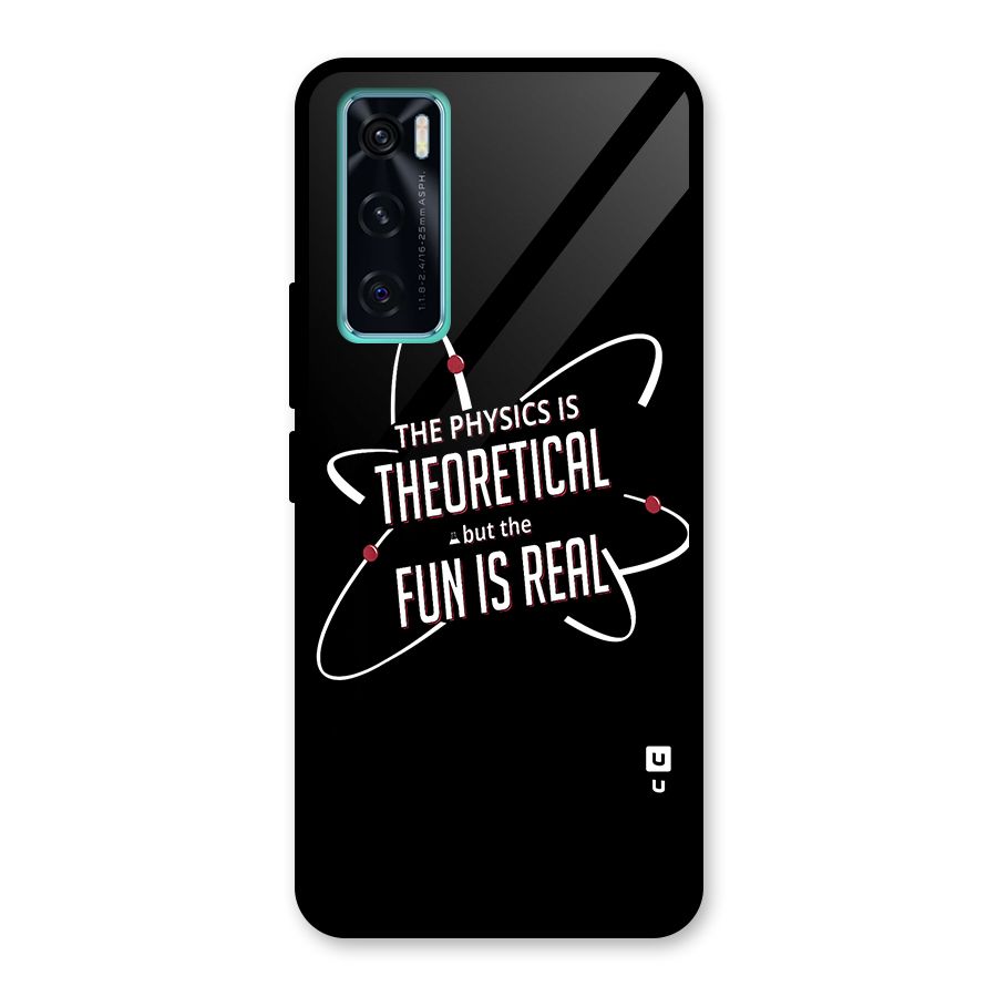 Physics Theoretical Fun Real Glass Back Case for Vivo V20 SE