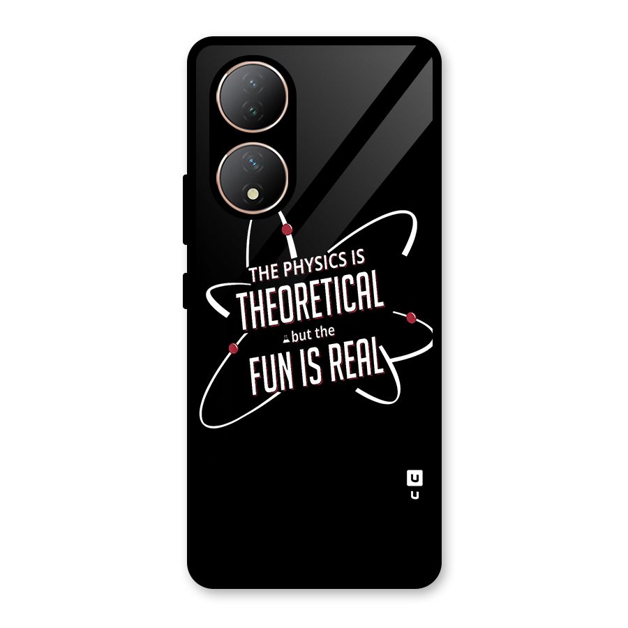 Physics Theoretical Fun Real Glass Back Case for Vivo Y100A