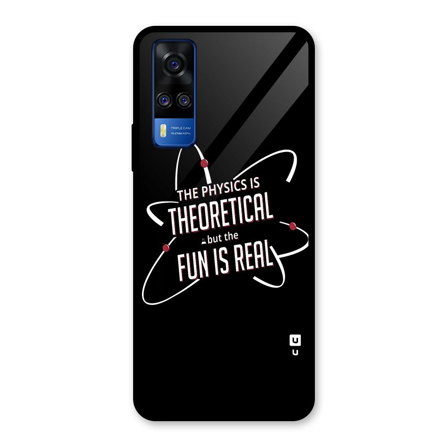 Physics Theoretical Fun Real Glass Back Case for Vivo Y31