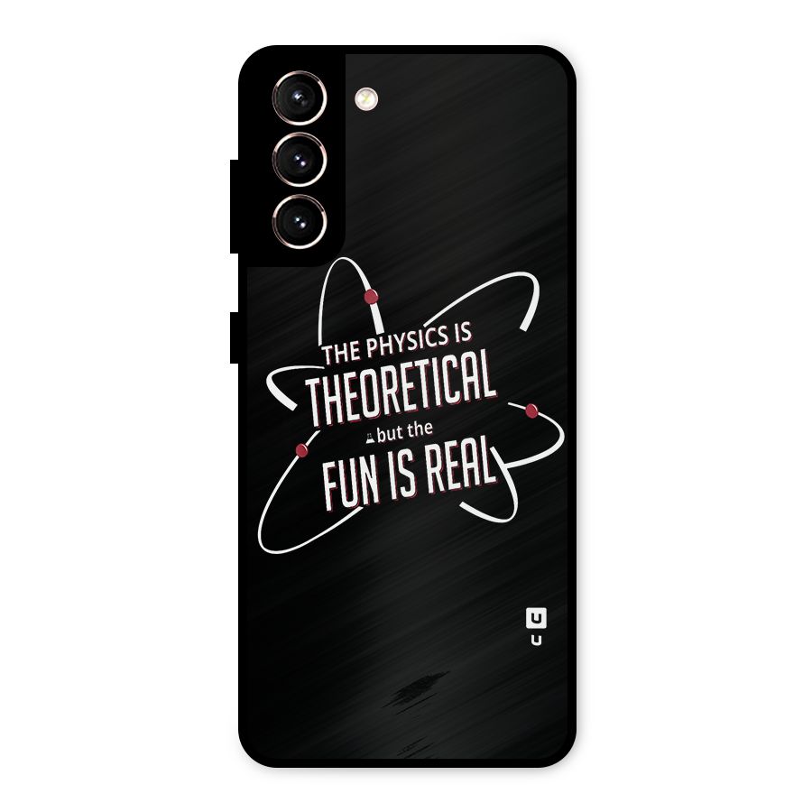 Physics Theoretical Fun Real Metal Back Case for Galaxy S21 5G