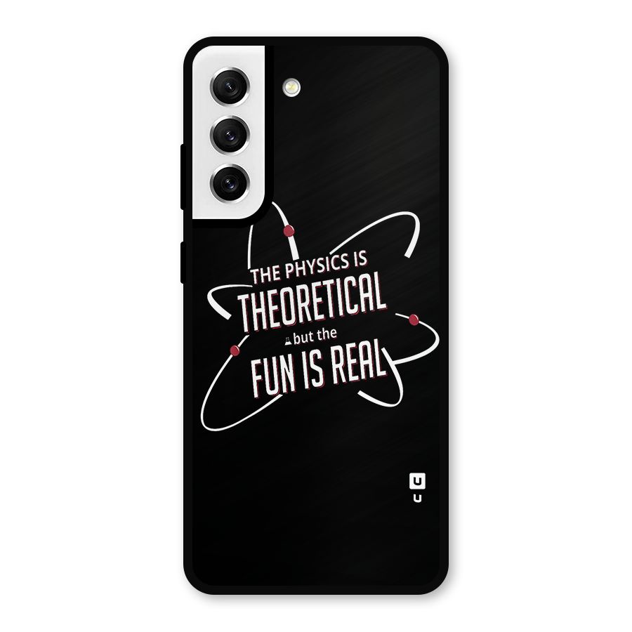 Physics Theoretical Fun Real Metal Back Case for Galaxy S21 FE 5G