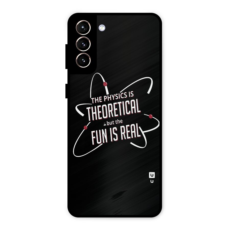 Physics Theoretical Fun Real Metal Back Case for Galaxy S21 Plus