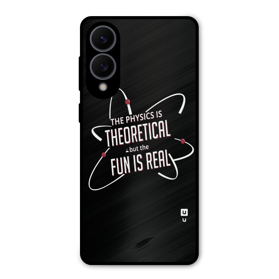 Physics Theoretical Fun Real Metal Back Case for Galaxy S25 Edge