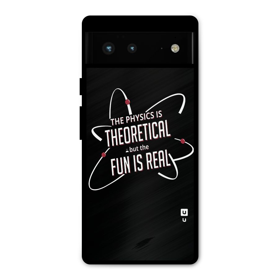 Physics Theoretical Fun Real Metal Back Case for Google Pixel 6