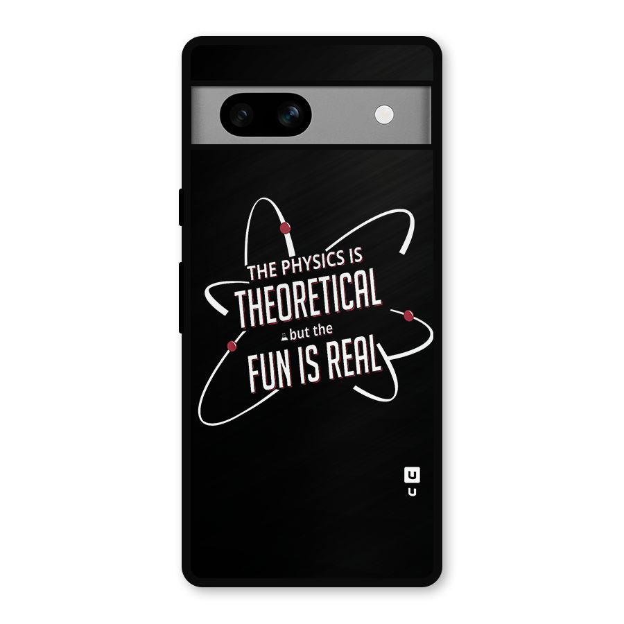 Physics Theoretical Fun Real Metal Back Case for Google Pixel 7a