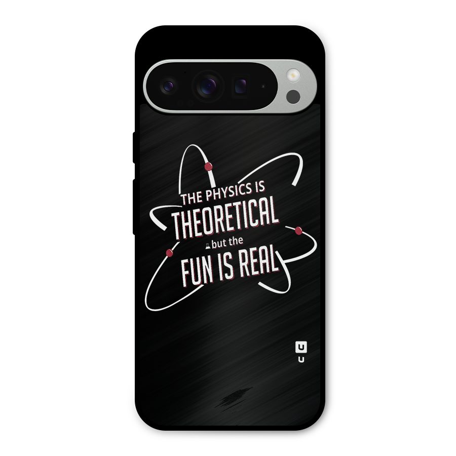 Physics Theoretical Fun Real Metal Back Case for Google Pixel 9 Pro XL