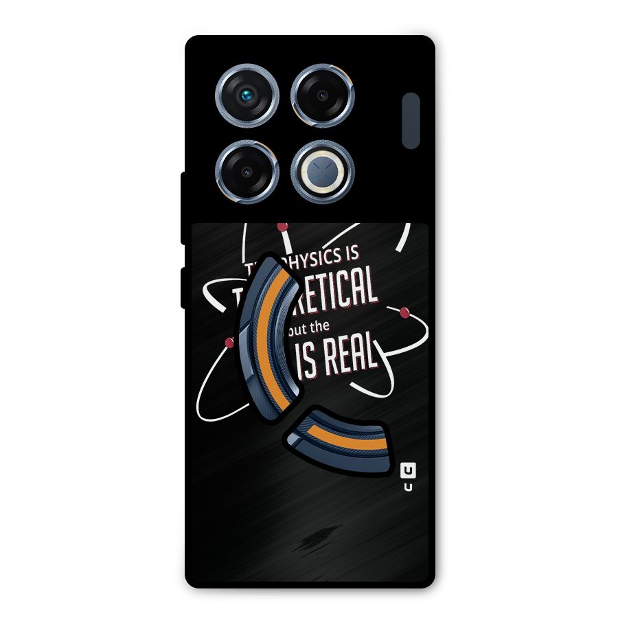 Physics Theoretical Fun Real Metal Back Case for Infinix GT 20 Pro