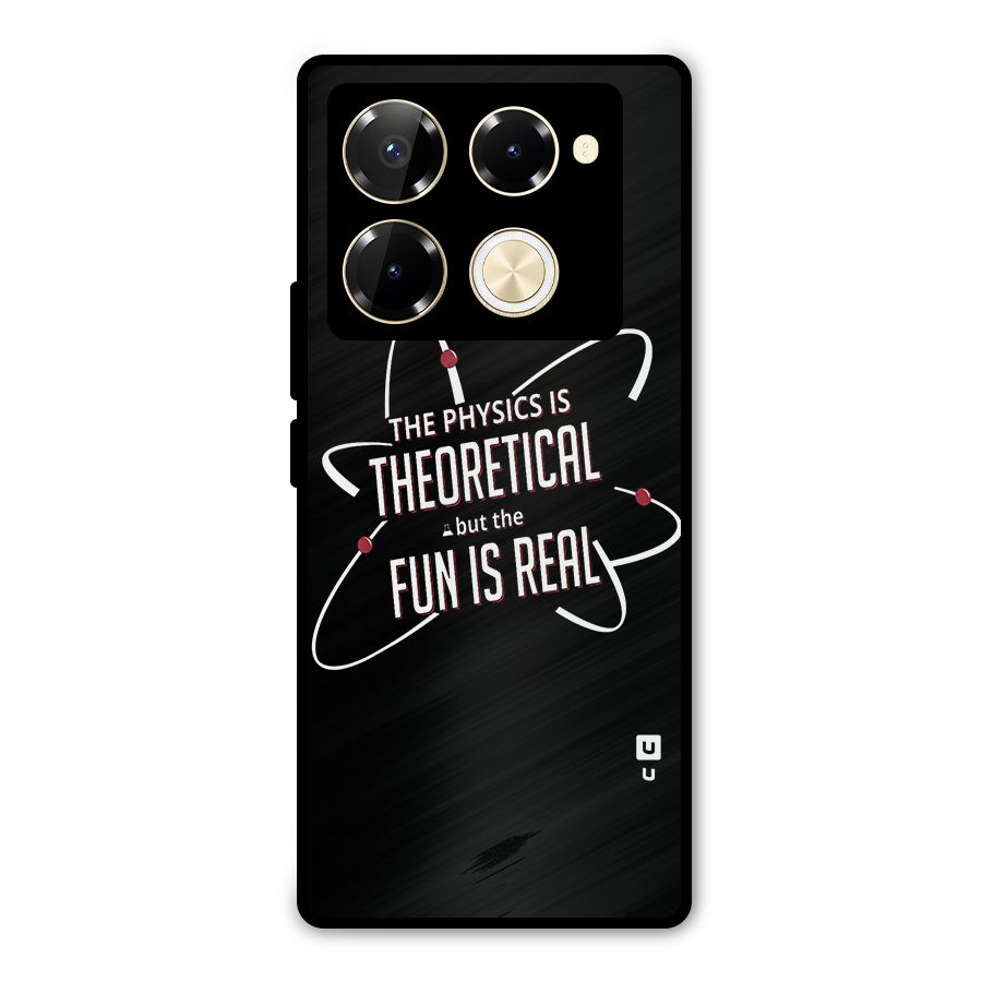Physics Theoretical Fun Real Metal Back Case for Infinix Note 40 Pro Plus