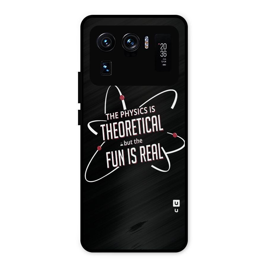 Physics Theoretical Fun Real Metal Back Case for Mi 11 Ultra