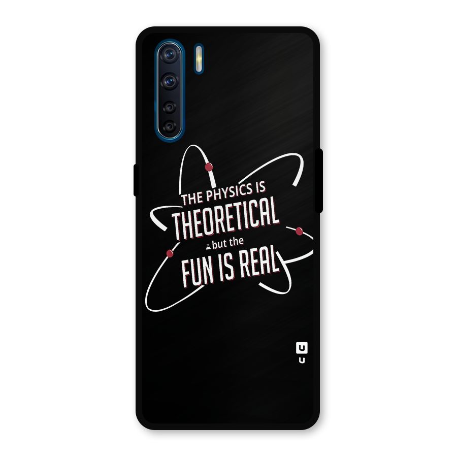 Physics Theoretical Fun Real Metal Back Case for Oppo F15