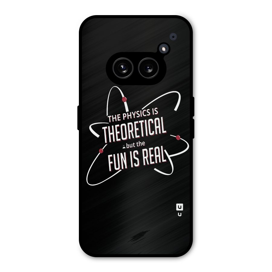 Physics Theoretical Fun Real Metal Back Case for Nothing Phone 2a