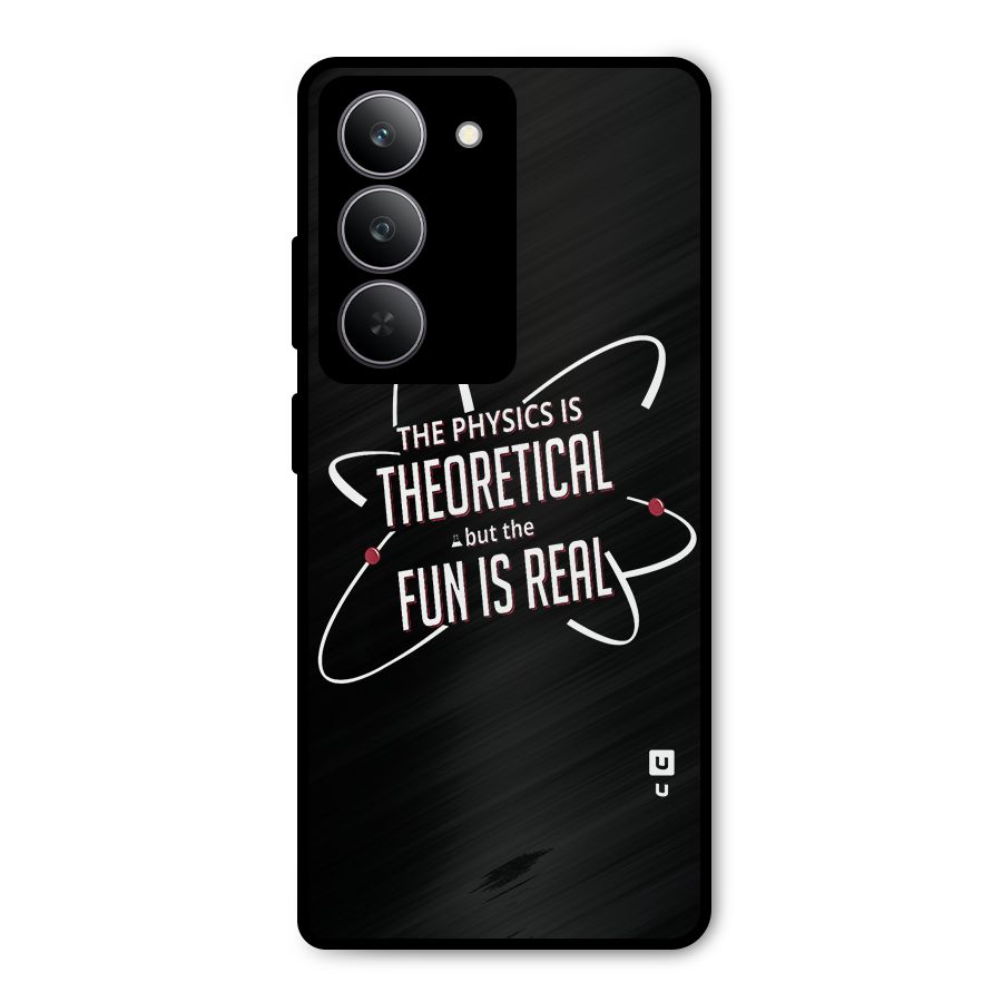 Physics Theoretical Fun Real Metal Back Case for Realme 14x