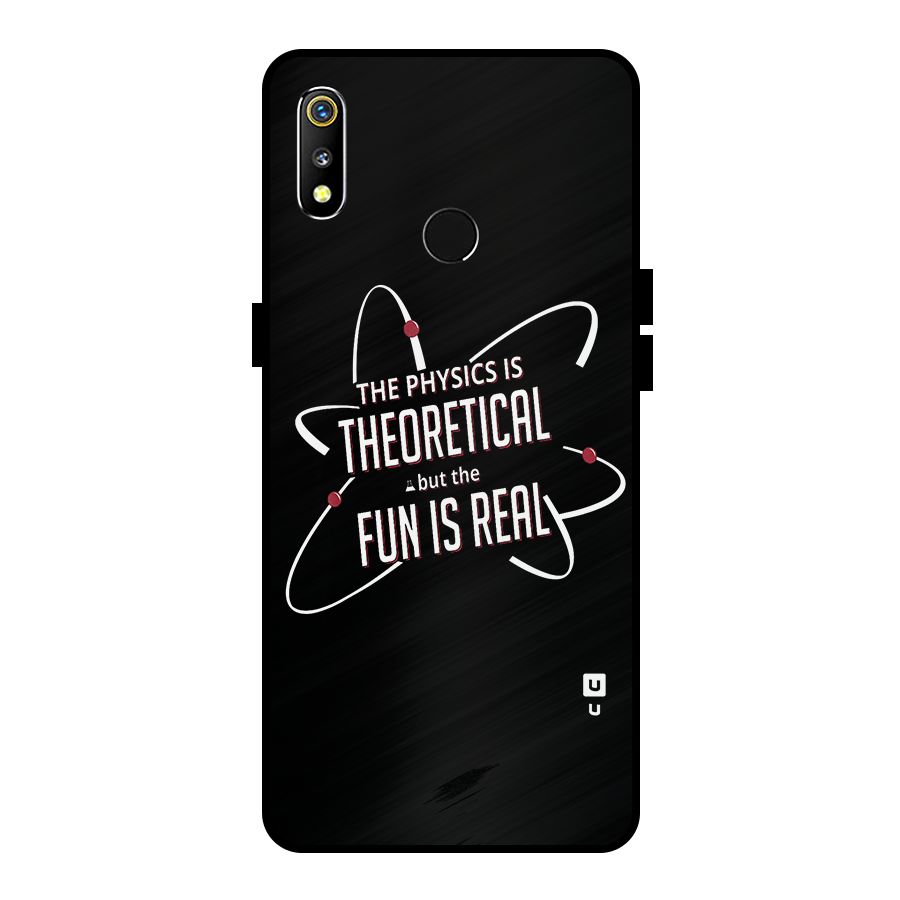 Physics Theoretical Fun Real Metal Back Case for Realme 3