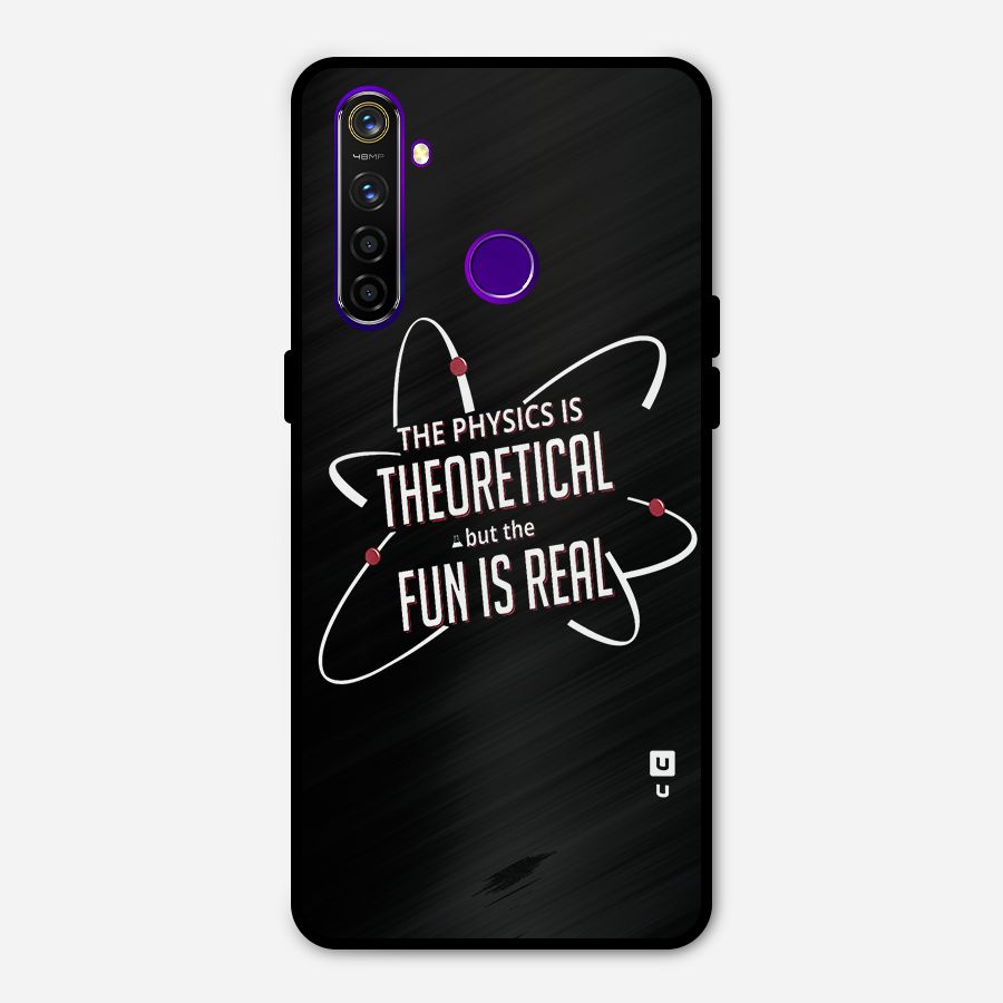 Physics Theoretical Fun Real Metal Back Case for Realme 5 Pro