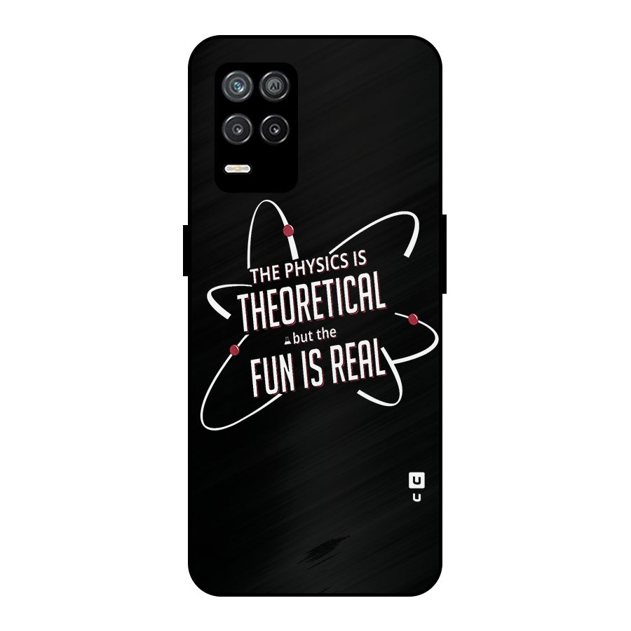 Physics Theoretical Fun Real Metal Back Case for Realme 9 5G