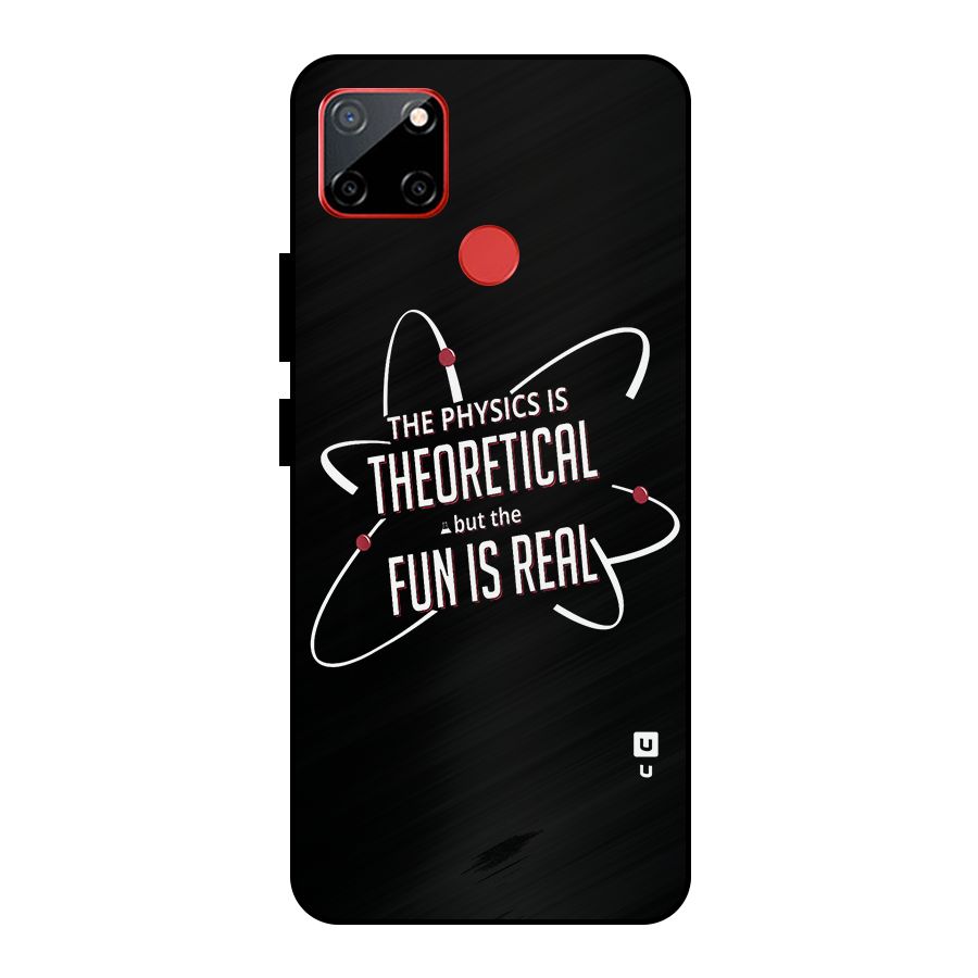 Physics Theoretical Fun Real Metal Back Case for Realme C12