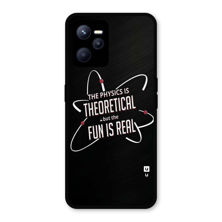 Physics Theoretical Fun Real Metal Back Case for Realme C35