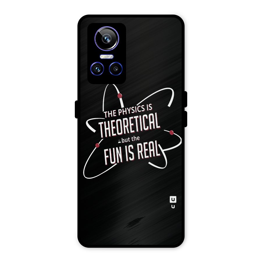 Physics Theoretical Fun Real Metal Back Case for Realme GT Neo 3