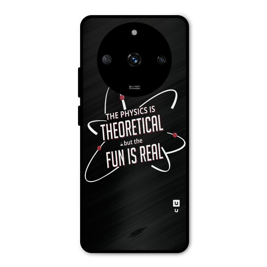 Physics Theoretical Fun Real Metal Back Case for Realme Narzo 60 5G