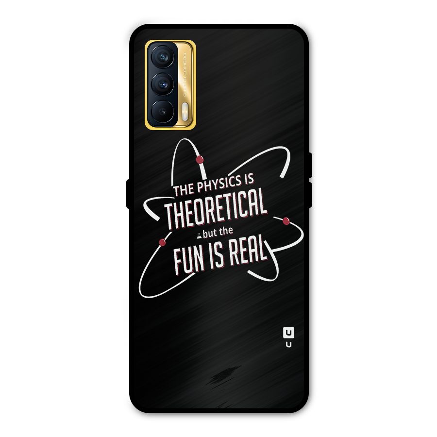 Physics Theoretical Fun Real Metal Back Case for Realme X7