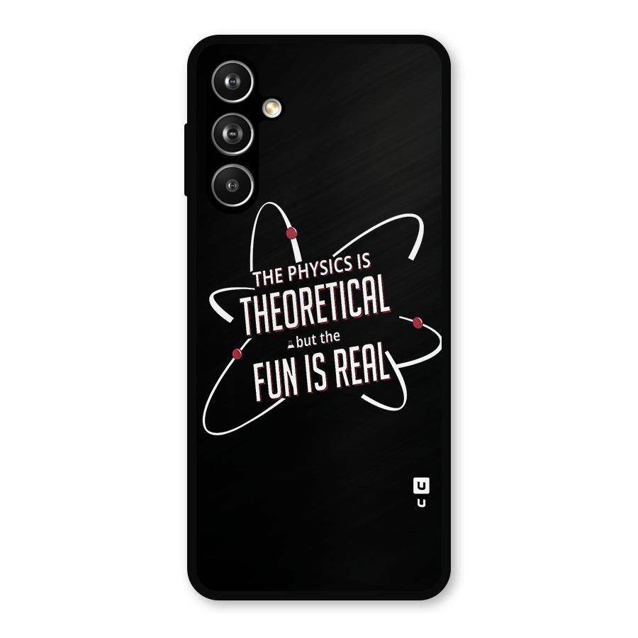 Physics Theoretical Fun Real Metal Back Case for Samsung Galaxy M54