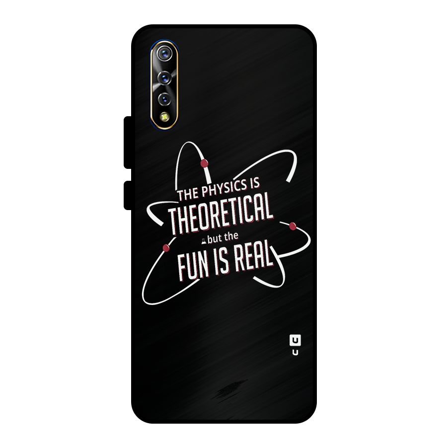 Physics Theoretical Fun Real Metal Back Case for Vivo S1