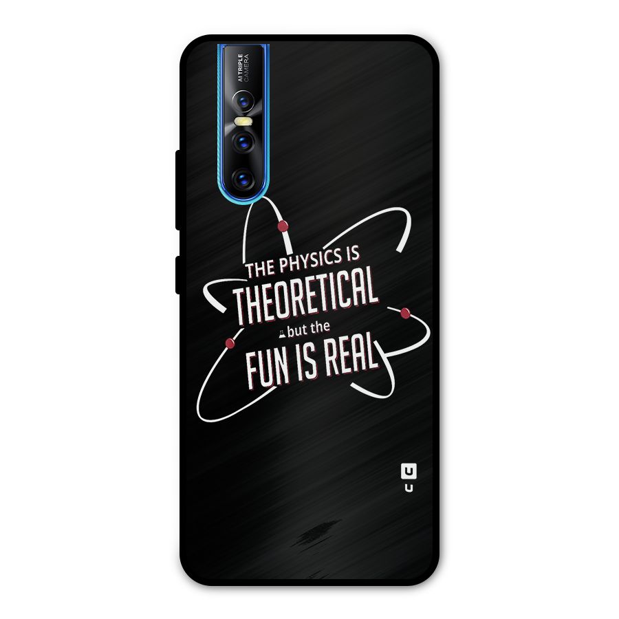 Physics Theoretical Fun Real Metal Back Case for Vivo V15 Pro