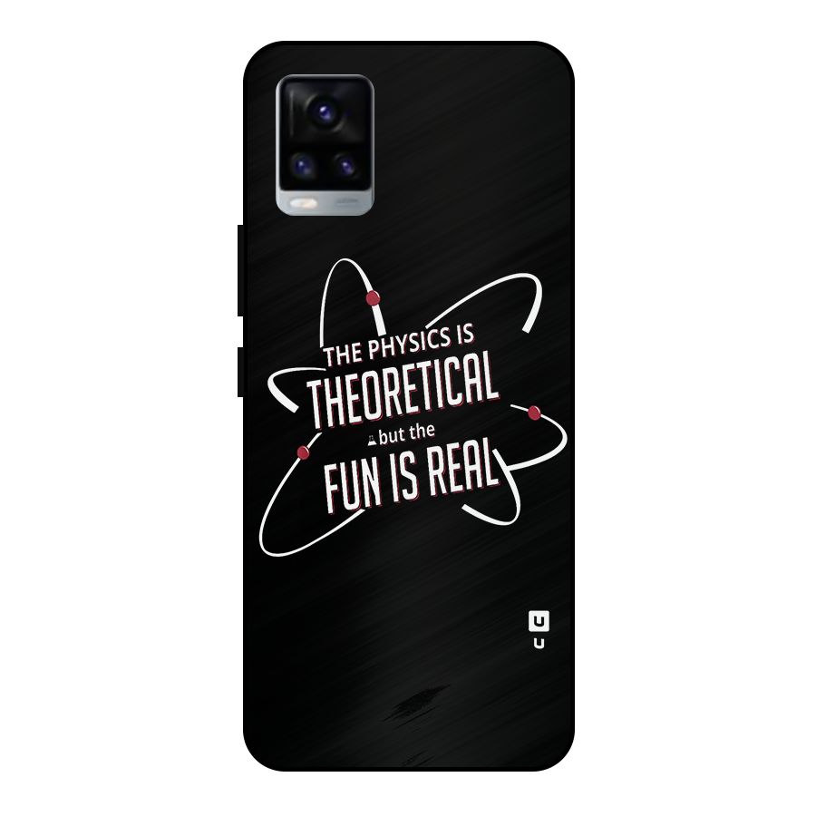 Physics Theoretical Fun Real Metal Back Case for Vivo V20