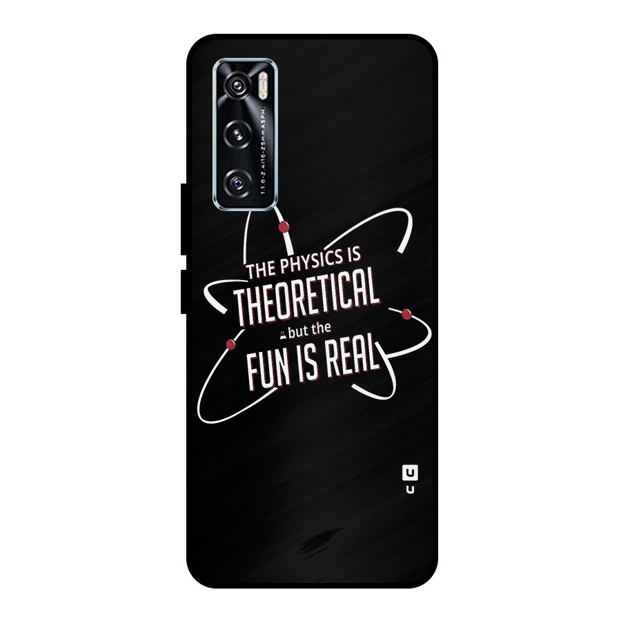 Physics Theoretical Fun Real Metal Back Case for Vivo V20 SE