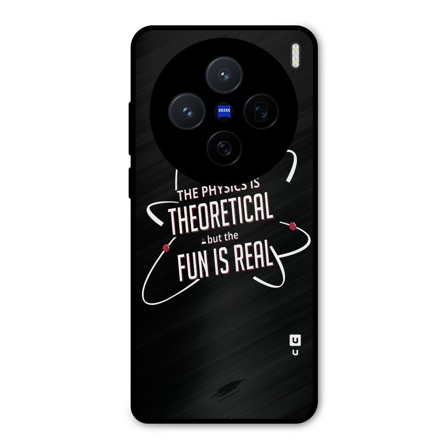 Physics Theoretical Fun Real Metal Back Case for Vivo X200