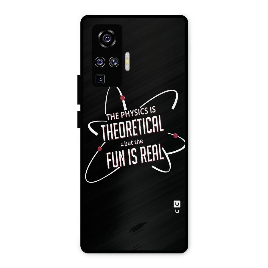 Physics Theoretical Fun Real Metal Back Case for Vivo X50 Pro