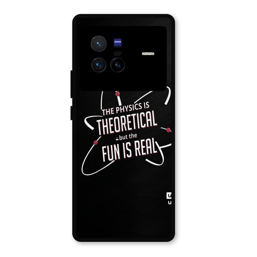 Physics Theoretical Fun Real Metal Back Case for Vivo X80