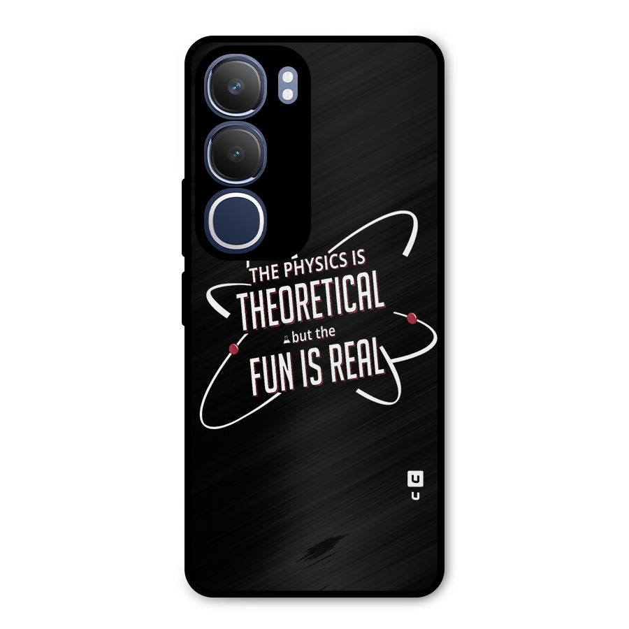 Physics Theoretical Fun Real Metal Back Case for Vivo Y29