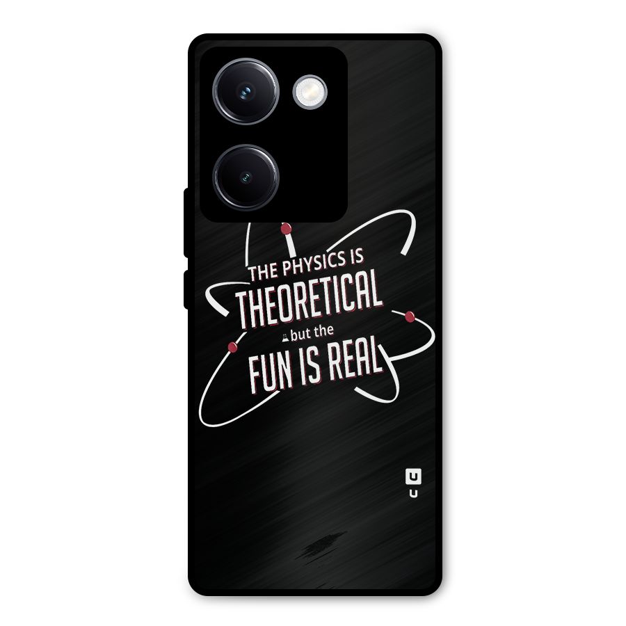 Physics Theoretical Fun Real Metal Back Case for Vivo Y300 Plus